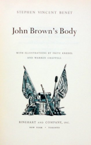 John Brown's Body B000YBHG8E Book Cover