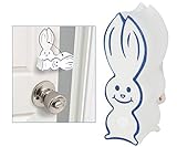 2 Pk Door Bunny Finger Safety Guard Bumper Stop. Flips On/Off. By PinchNot