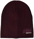 Superdry Herren ORANGE Label Beanie Strickmütze, Rot (Buck Burgundy Grit R6o), Einheitsgröße