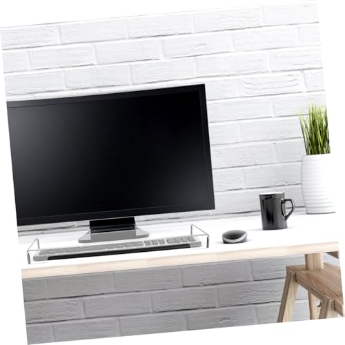 Protector de teclado acrílico resistente a líquidos para mantener tu mesa de oficina limpia 7