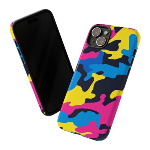 Coque rigide iPhone 15 Plus antichoc et brillante rose