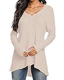 Saison:Damen elegante Oberteile Shirt sexy Langarmshirts Damen Super für Herbst und Winter, Eingetroffen in dieser Saison.Pullover sexy Damen Langarm Oberteile zu Hosen passen.