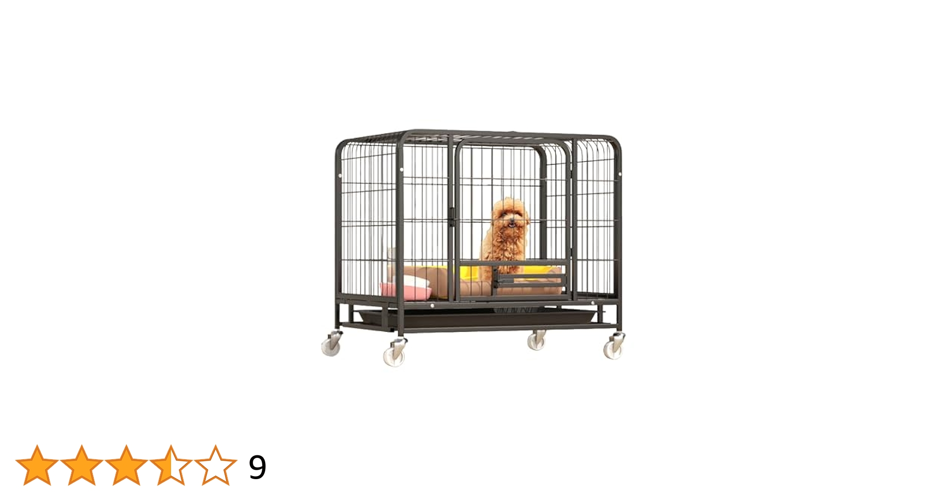 Aikenn 犬ケージ ペットサークル 猫ケージ 犬小屋 キャスター付き つ88 Aikenn 犬ケージ ペットサークル 猫ケージ 犬小屋 キャスター