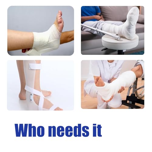 Mosmat Gipsschutz Wasserdicht Bein Duschschutz. 1 Stück Verbandschutz Wasserdicht zum Schutz Ihres Fußes und Beines für Erwachsene, hält verbände während des Badens sicher trocken und sauber.