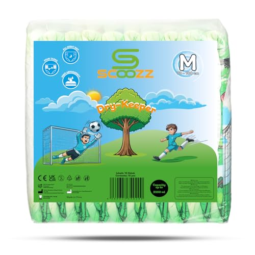 SCOOZZ Dry-Keeper Gr. M - 10 Windeln Inkontinenz Erwachsenenwindel