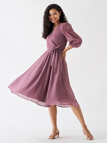 Image of AASK Women Fancy Plain & Solid Designer Dress for Women