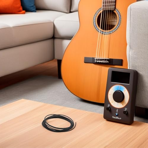 Câble de guitare électrique noir pour la scène et le studio