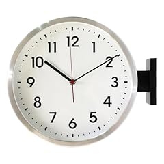 BESTIME 66296 B Silver Frame Double Sided Aluminum Wall Clock.Simple Design,Classic Aluminum BESTIME 66296 B Silver Frame Double Sided Aluminum Wall Clock.Simple Design,Classic Aluminum review