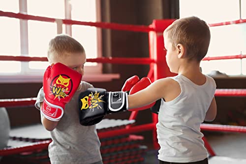 Kids Boxing Gloves,Boxing Gloves For Kids 5-12 Boxing Training Gloves For Punching Bag Kickboxing Muay Thai 6 Oz Green #TOP4