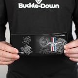 Buckle-Down Klamra puchowa unisex Mustang Tri-Bar Stripe/GT Motor Blueprint Bi-Fold