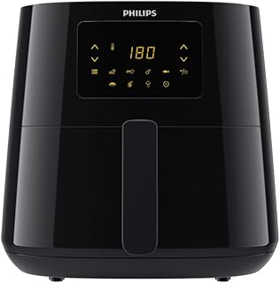 Philips Airfryer 3000 XL Series, 6.2L (1.2 kg), 14-in-1 Air Fryer, 90% Less Fat with Rapid Air Technology, Digital, Recipe…