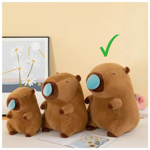 Image of ADORA Capybara Soft Toy Plush - 30cm | Super Soft & Cuddly Stuffed Animal Toy | Cute Kawaii Capybara Plushie for Kids & Adults | Gift for Girls, Boys & Animal Lovers (Brown)