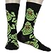 Hyp Ghostbusters Men's Novelty Movie-Inspired 5-Pack Adult Mid-Calf Crew Socks Shoe Size 6-12