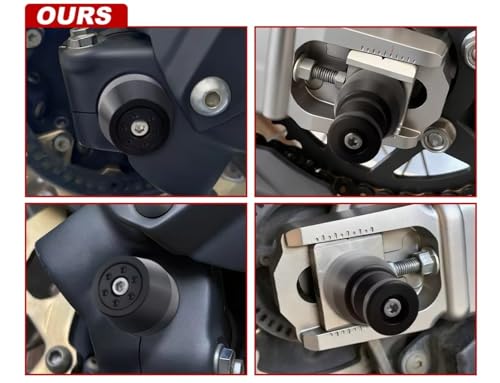 Compatible avec CRF1100L protection bras oscillant et axe de roue moto - 5