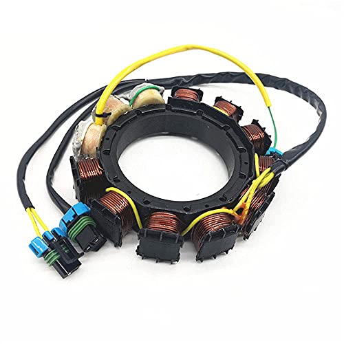 Motoceo Stator For Mercury Outboard 40Amp 174-0002 858404A3 858404A4 398-858404T4 135 140 150 175 200 240Hp 2000-2007 2Stroke 6Cyl Efi Carb Sportjet #TOP2