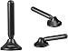 Antena portátil de TV para interiores con base magnética, para TV digital...