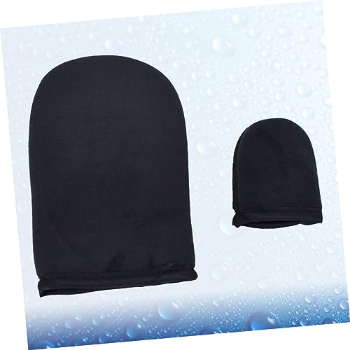 DOITOOL 2 Unidades auto FPS corporal luva de spa de sem sol luvas pretas luvas de proteção solar luv