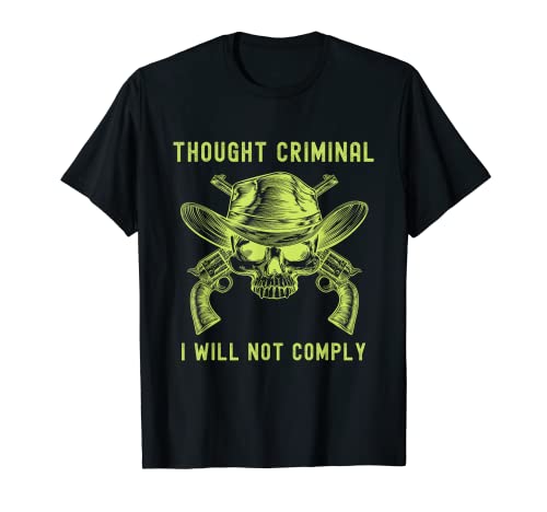 Thought Criminal Great Reset Ministry of Truth Camiseta