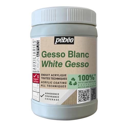 Gesso Pébéo Studio Green - Blanco - 225 ml