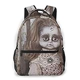 Modischer Vollformatdruck Lawenp Multifunktionaler Freizeitrucksack, Modetrend-Rucksack, süßer Rucksack 11,5 x 16 \'\' \'x 8\' \'Porzellanpuppe