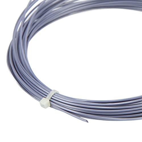 equlup Corda de raquete de tênis, fio de tênis sextavado de fibra de poliéster de 12 m, substituição