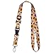 Office Lanyard, Wisdompro® Adjustable Length, Polyester Neck Strap with Oval Clasp & Detachable Buckle for ID, Name Tag, Company Badge Holder, and Keys - Sunflower