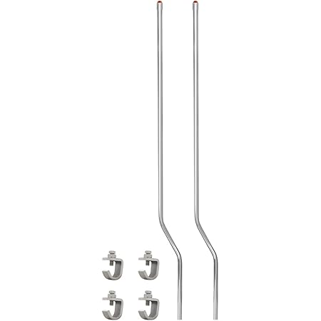 United Pacific 86052 Bumper Guide Clamp Kit (Bulk