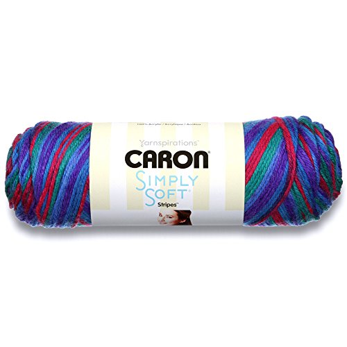 Caron Simply Soft Paints - Bola de hilo afeitado, Multicolor (Jersey Shore), 141 g