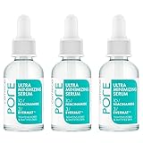 Catrice Pore Ultra Minimizing Serum facial, transparente, mate, nutritivo, translúcido, para piel seca, vegano, sin aceite, sin perfume, sin alcohol, 3 unidades (3 x 30 ml)