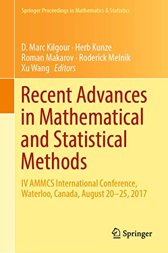 Preisvergleich Produktbild Recent Advances in Mathematical and Statistical Methods: IV AMMCS International Conference, Waterloo, Canada, August 2025, 2017 (Springer Proceedings in Mathematics & Statistics, 259, Band 259)