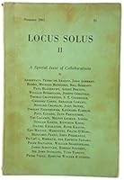 LOCUS SOLUS II - Summer 1961 B00I5WL6KS Book Cover