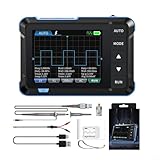 Visuales claras y diseño portátil: equipado con una pantalla LCD de 2.8 pulgadas a una resolución de 320 × 240 para lectura de forma de onda, con un peso de solo 100 g con un perfil delgado de 99 × 68.3 × 19.5 mm y un cordón para un uso práctico de mano en laboratorio o trabajo de campo.