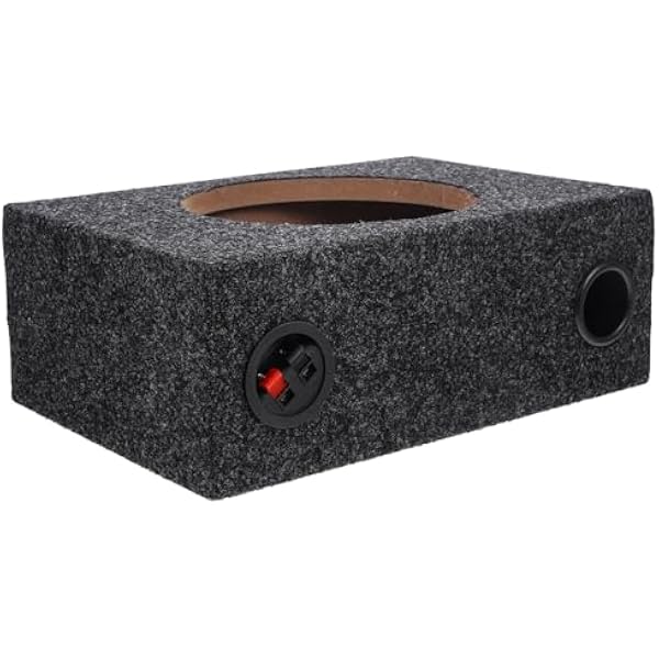 SOLUSTRE Obudowa Głośnika Samochodowego Do Subwoofera Pojedyncza Subwoofer Samochodowy Obudowy Subwoofera Samochodowego Subwoofer Samochodowy Do Samochodowego Systemu Audio