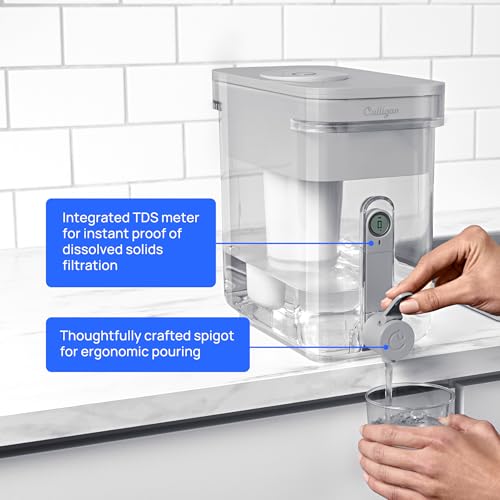 Culligan with ZeroWater Technology 23-Cup Water Filter Dispenser – Includes 5-Stage Advanced Water Filter, Certified to Reduce Lead, Total PFAS (Forever Chemicals), Mercury, Fluoride, and Chlorine by Culligan - Image 7