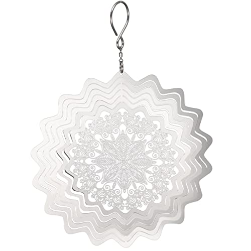 CIM Edelstahl Windspiel – Mirror Crystal – inkl. Haken mit Kugellagerwirbel