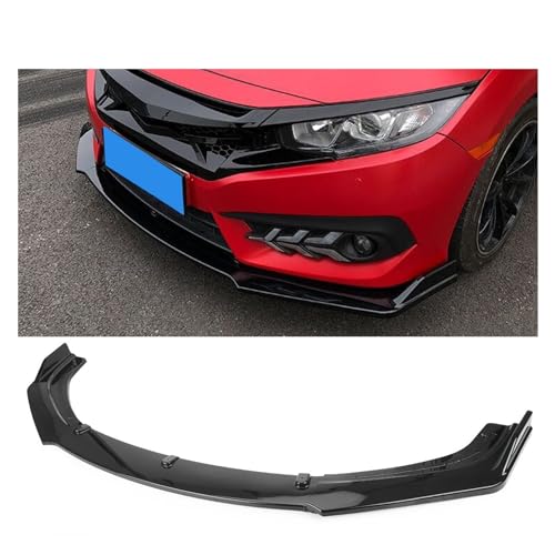 Déflecteur pare-chocs avant Honda Civic 2016-2019 lèvre becquet