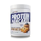 Per4m Protein Pancakes | High Protein Powder with 20g Protein and Low in Sugar | Quick and Easy to Prepare | High Protein Breakfast | 16 Servings (1.2kg, Blueberry Muffin)