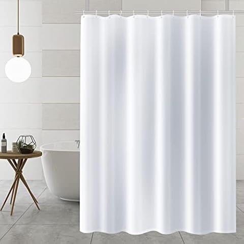 AiQInu Cortina de Ducha 100% Polyester Cover