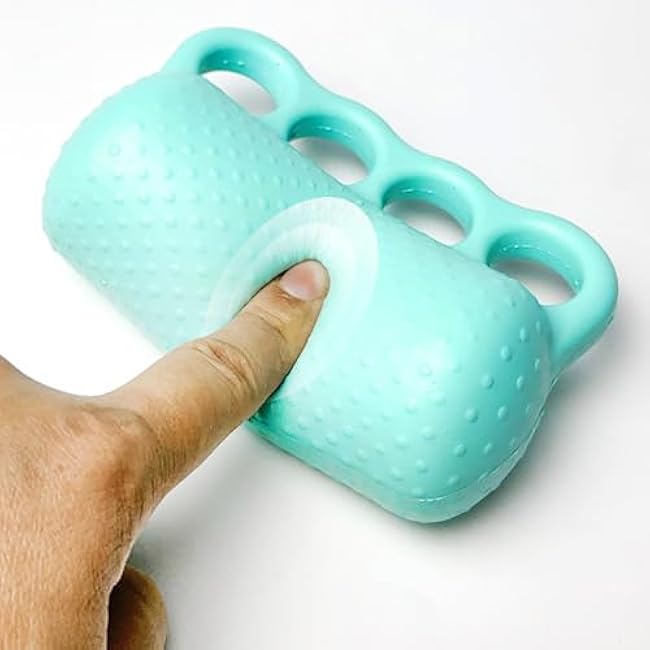 Hand Grip Strength Ball Hand Therapy Squeeze Ball for Adults Finger Resistance Strength Exerciser Stress Relief Trainer for Rehab Arthritis Carpal Tunnel