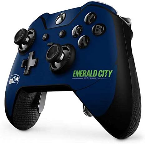 Skinit Decal Gaming Skin Compatible with Xbox One Elite Controller - Officially Licensed NFL Seattle Seahawks Team Motto Design