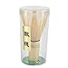 Nikou Batidor de té - Cepillo de té batidor de té de bambú Natural Chasen Que prepara la Herramienta del Cepillo del Polvo de Matcha(72 Prongs)