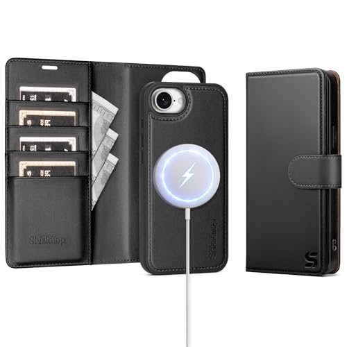 Shieldtop Compatible with MagSafe iPhone 17e / 16e Wallet Case,Black by Shieldtop - Used condition - US$17.19