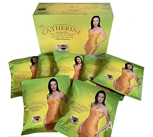Thé Catherine au Chrysanthème – 32 Sachets – Infusion aux Plantes avec Séné – Bien-Être Digestif & Drainant – Format Pratique – Saveur Naturelle – Marque Willind – Idéal Routine Quotidienne (32)
