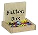 Dolls House Miniature 1:12 Sewing Room Dressmakers Shop Accessory Button Box