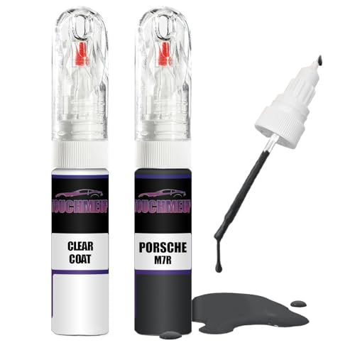 Para Porsche Vulkangrau M7R + kit de reparación de pintura de retoque de capa transparente