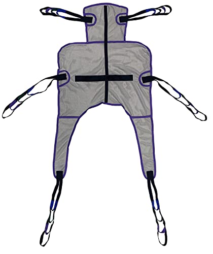 Tuffcare Universal Divided Leg Shower Commode Sling (Medium) Compatible With Tuffcare, Hoyer, Invacare, Mckesson, Drive, Lumex, Medline, Joerns And Other Patient Lifts, Mesh Polyester, Slim Fit #TOP1