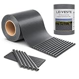 LEIVESTE Strisce Frangivista in PVC per Recinzione e Ringhiera, 19 cm x 35 m, 450 g/m², Fa...