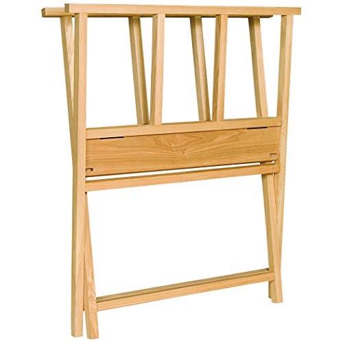 Creative Mark Folding Wood Large Print Rack - Perfect For Display Of Canvas, Art, Prints, Panels, Posters, Art Gallery Shows, Storage Rack - [Beechwood Finish] #TOP1