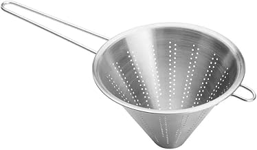 Mimo Style Funil Peneira 16cm, Feito Inteiramente em Aço Inoxidável. Item Prático e Indispensável Em Sua Cozinha No Preparo de Molhos e Outras Receitas. Resistente