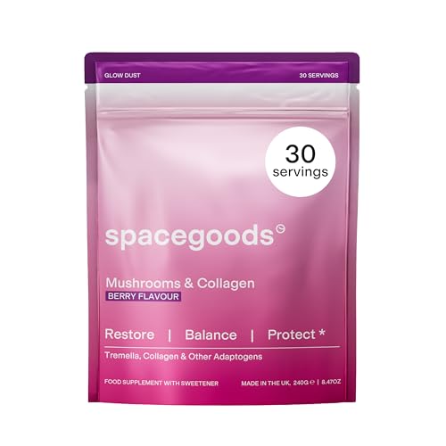 Spacegoods Glow Dust 240g | 30 Servings | Red Berry